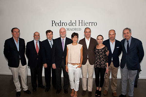 Spanish diplomats and fashion executives at the Pedro del Hierro Spring 2014 Collection New York Fashion Week