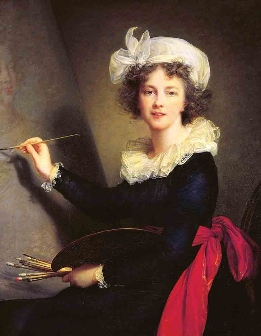 Vigée Le Brun self-portrait