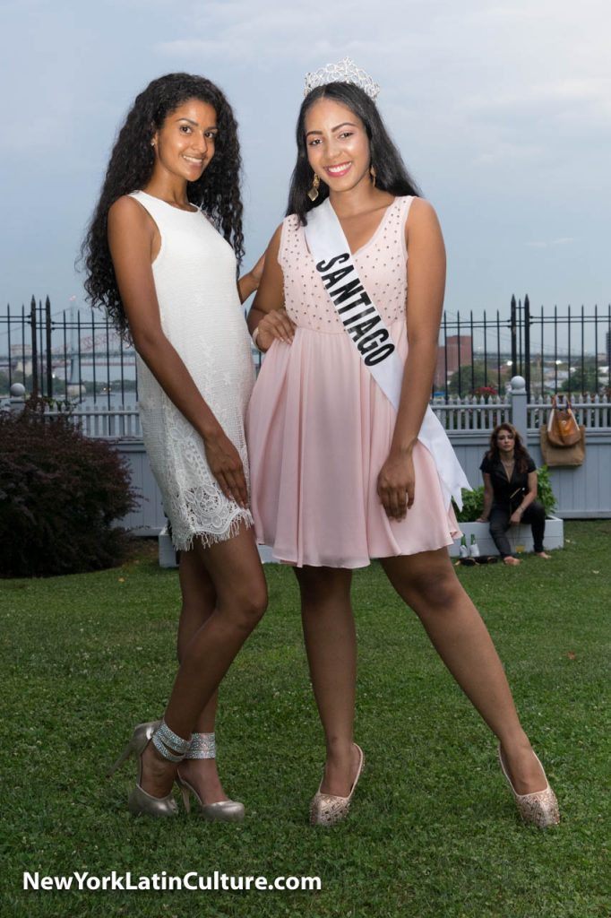 Gracie Mansion is prettier with model Catheryn Torres and Miss Santiago Amber Rodríquez