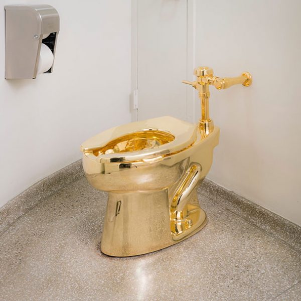 Maurizio Cattelan: ‘America’ says a lot with few words