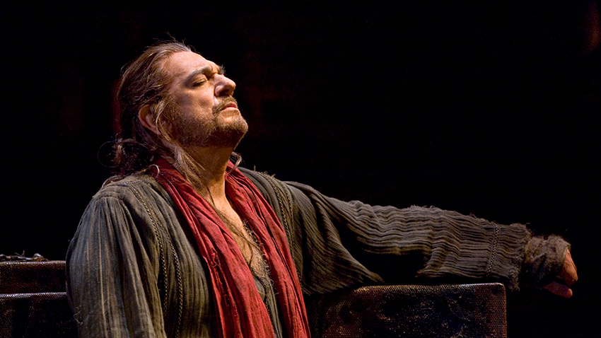 Plácido Domingo as Oreste in Gluck's "Iphigénie en Tauride." Courtesy of Ken Howard/Metropolitan Opera