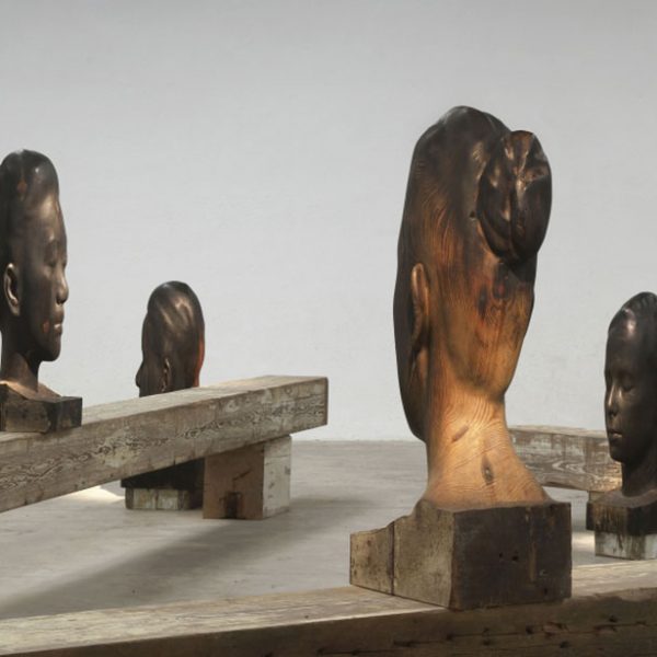 Jaume Plensa "Silence" at Galerie Lelong