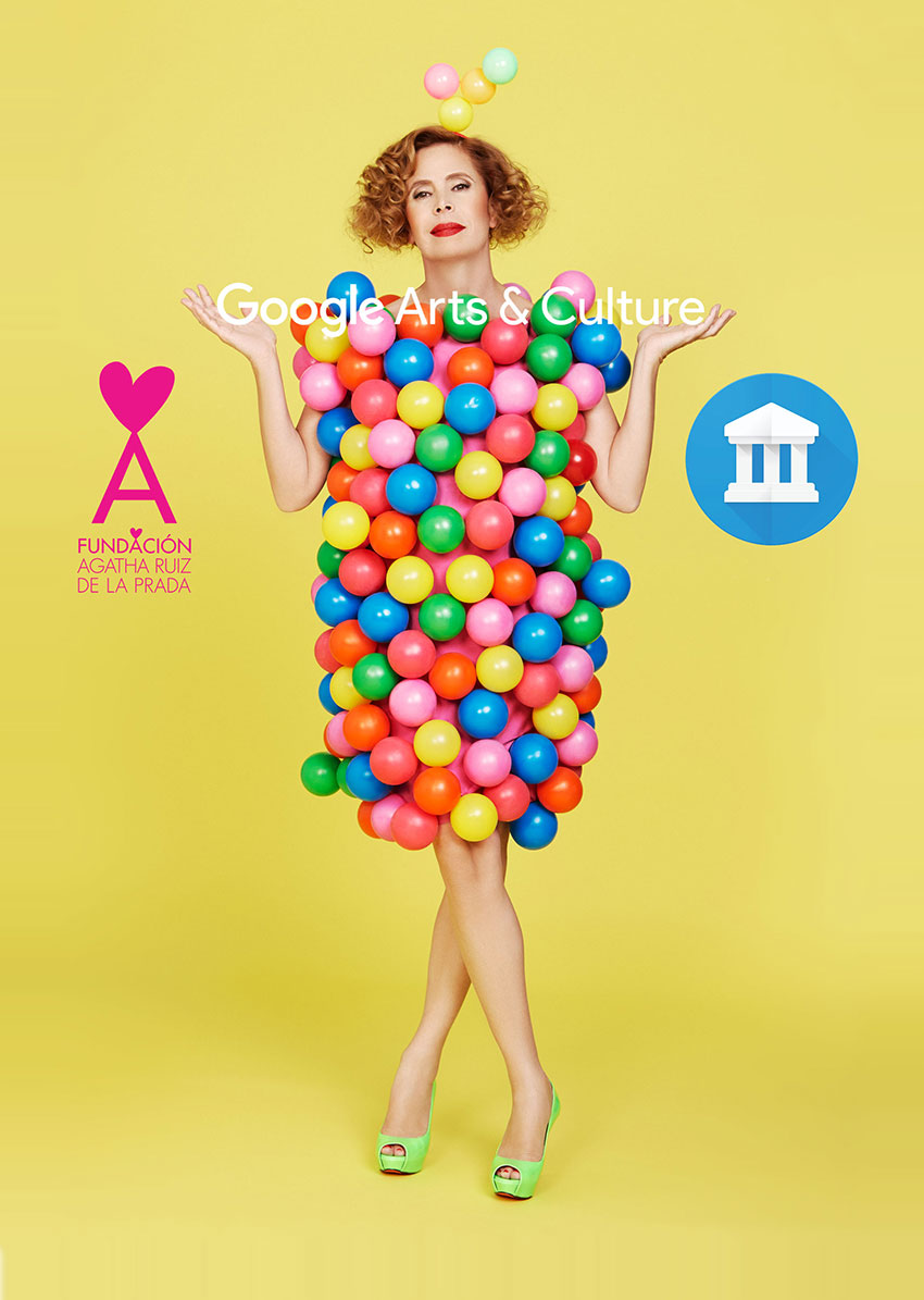 Agatha Ruiz de la Prada is in Google Arts & Culture