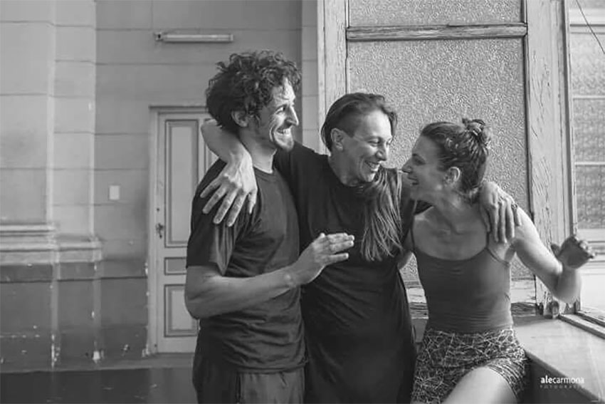 Rodrigo Colomba, Ballet Folklorico Nacional Principal; Choreographer Analia Gonzales; and Dancer Luciana Paris