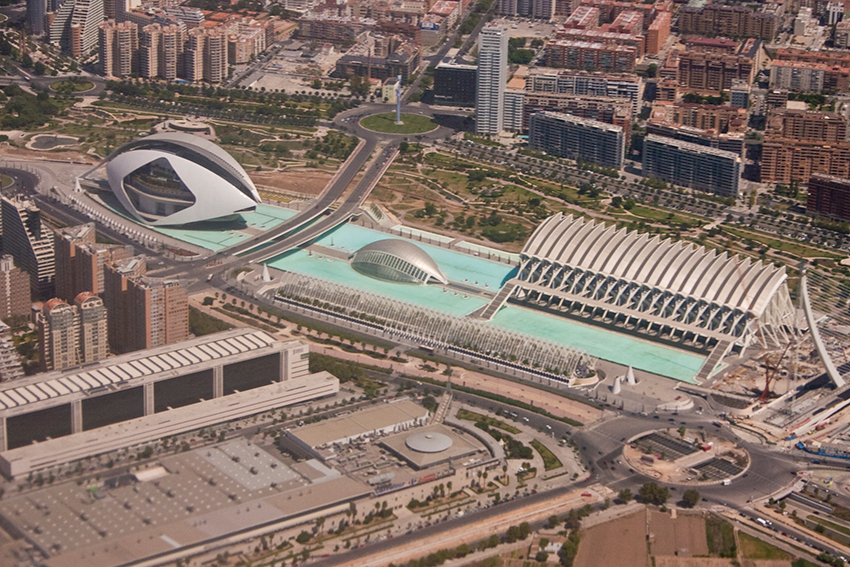 City of Arts and Sciences in Valencia, Spain. Courtesy of Mike Lowe.