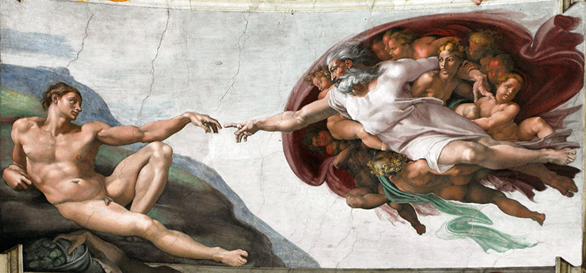 Michelangelo "Creation of Adam"