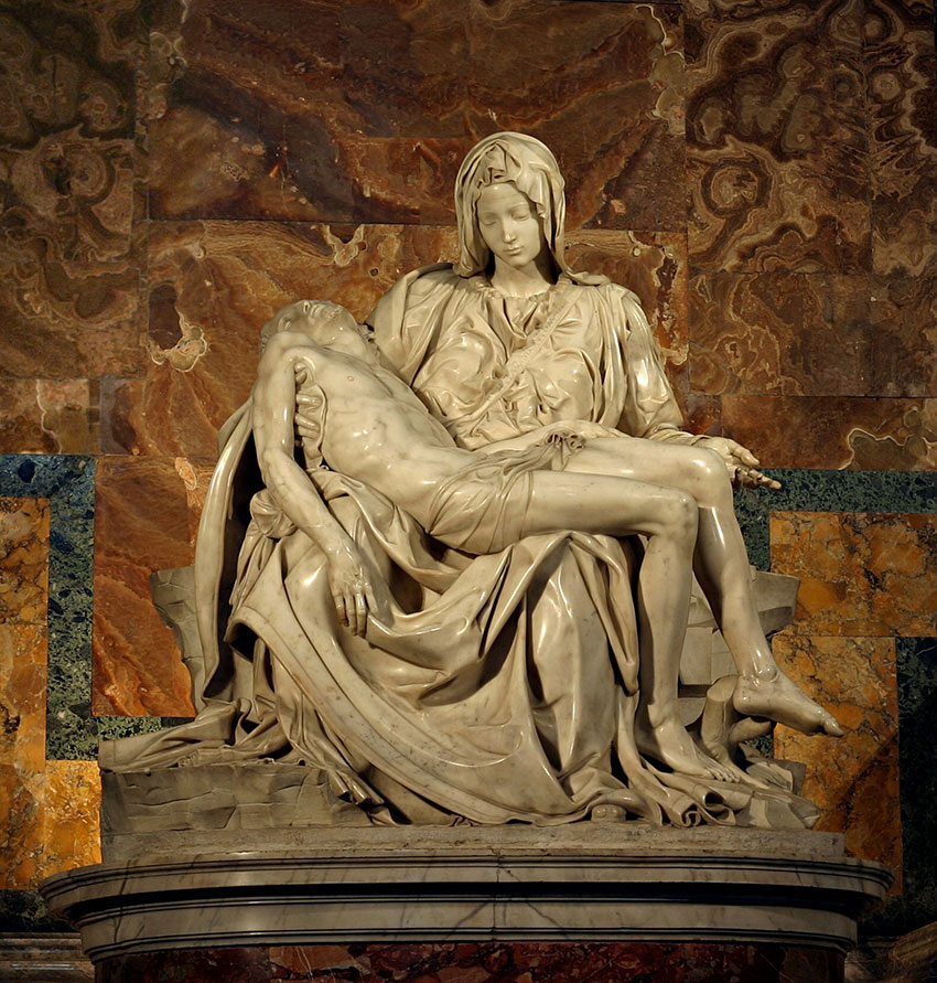 Michelangelo's "Pietà" by Stanislav Traykov