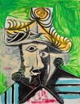 Pablo Picasso (Spanish) "Tête d'Homme" 1969. Courtesy of Sotheby's.