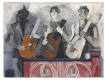 Rufino Tamayo "Músicos" (1934). Courtesy of Christie's, New York.