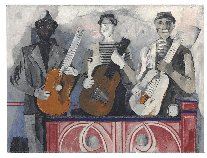Rufino Tamayo "Músicos" (1934). Courtesy of Christie's, New York.