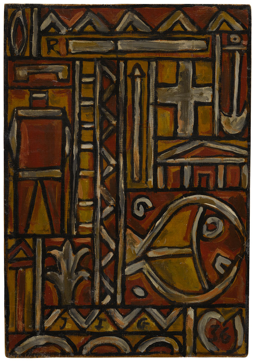 Joaquín Torres-García "Arte Constructivo" (1936) on sale at Sotheby's Latin American art auction May 2017