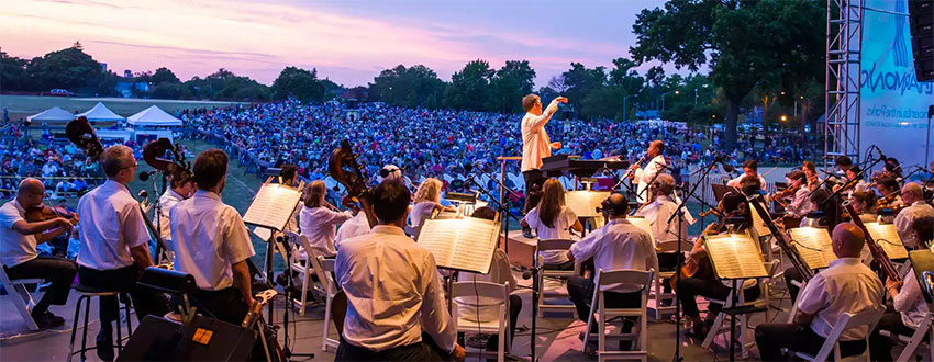 New York Philharmonic Concerts in the Parks at Cunningham Park