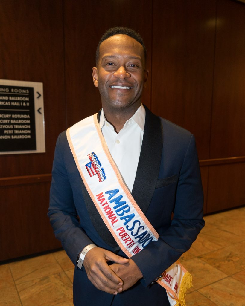 Modesto Lacen at the National Puerto Rican Day Parade Gala