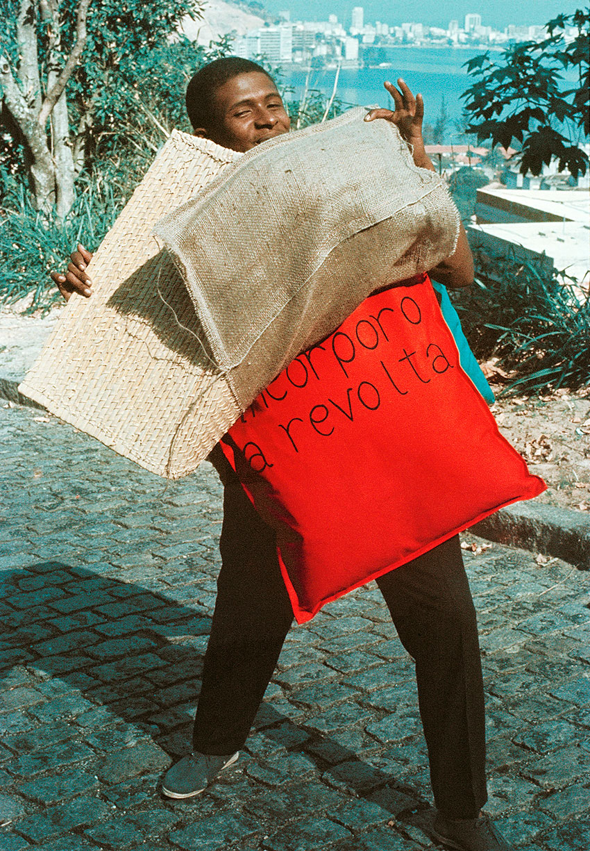 Hélio Oiticica, "P15 Parangolé Cape 11, I Embody Revolt"