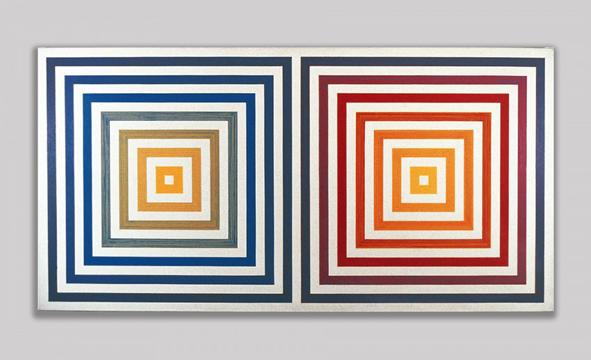 François Morellet, 'Du jaune au violet, 1956. Musée National d'Art Moderne, Centre Georges Pompidou, Paris, France (c) Artists Rights Society (ARS), New York/ADAGP, Paris. Courtesy Studio Morellet