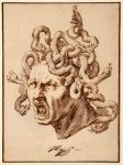 Godfried Maes 'The Head of Medusa' courtesy of Stephen Ongpin Fine Art Master Drawings New York 2018
