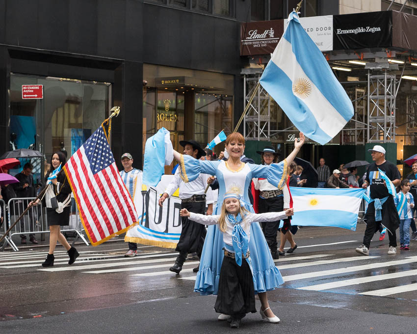 Argentina at the NYC Hispanic Day Parade 2017 by Keith Widyolar