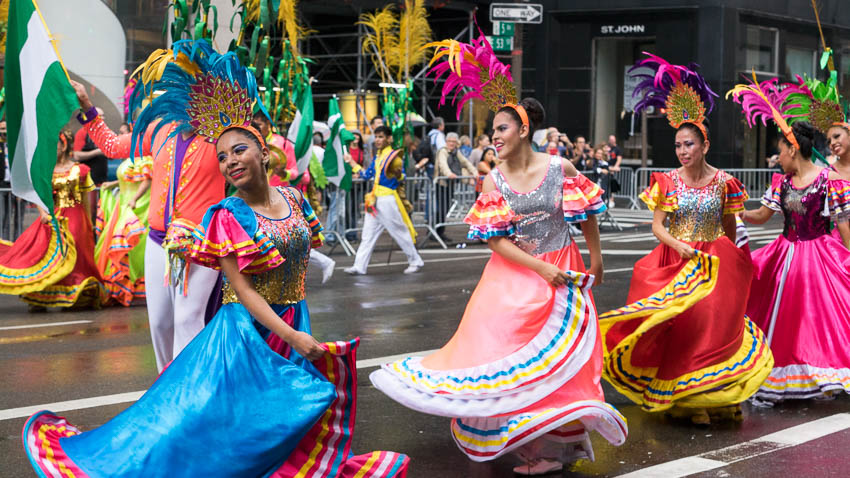 Bolivia at the NYC Hispanic Day Parade 2017 by Keith Widyolar