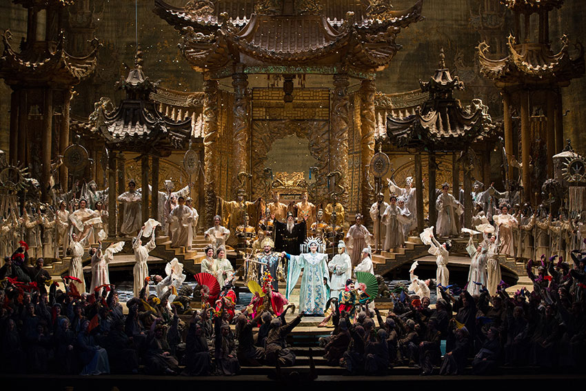 'Turandot' | courtesy of the Metropolitan Opera / Marty Sohl