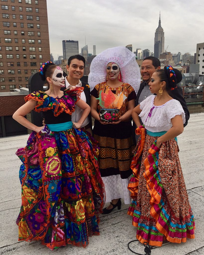 Calpulli 'Día de los Muertos' on NY1