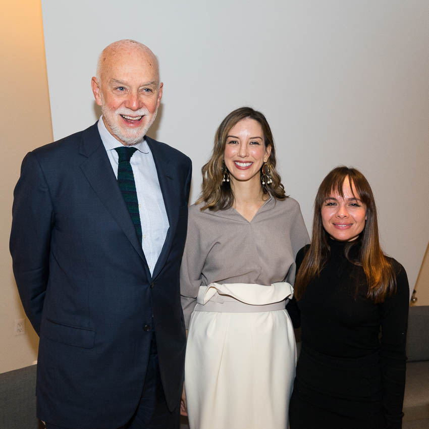 Richard Armstrong, Director of the Solomon R. Guggenheim Museum and Foundation; Lauren Hinkson Associate Curator, Collections; Ximena Ojeda