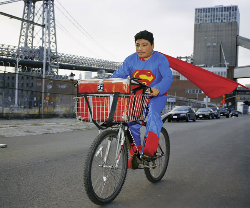 Dulce Pinzón 'Superman' 2005 courtesy of the artist / Howard Greenberg Gallery
