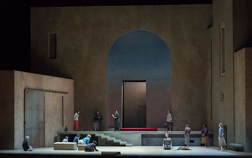 A scene from Strauss's 'Elektra.' Courtesy of Jonathan Tichler / Metropolitan Opera.