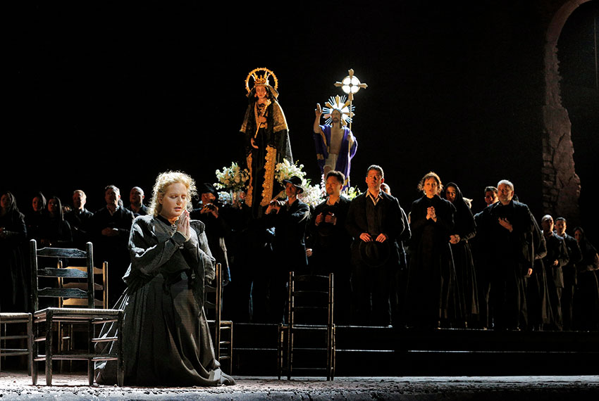'Cavalleria Rusticana' courtesy of Cory Weaver / Metropolitan Opera