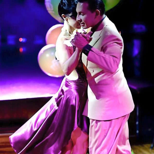 Daniel Martinez Cadavid and Adriana Salgado Neira dance a Tango. Courtesy of the artists.