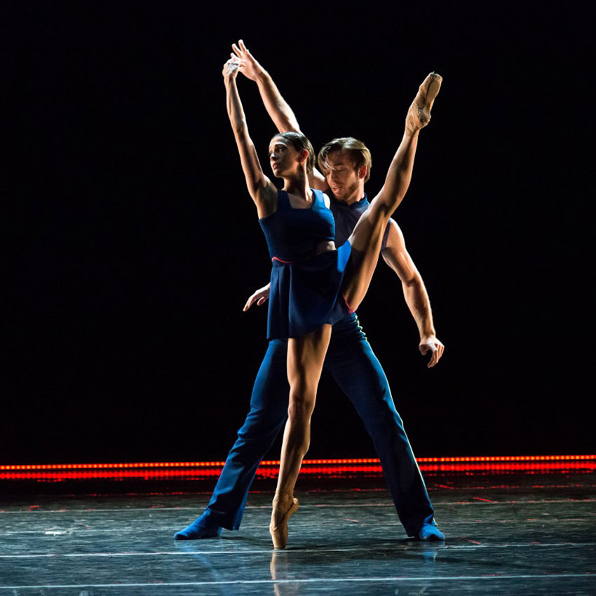 Jaimi Cullen and Joshua Stayton of the Tulsa Ballet. Courtesy of The Joyce.