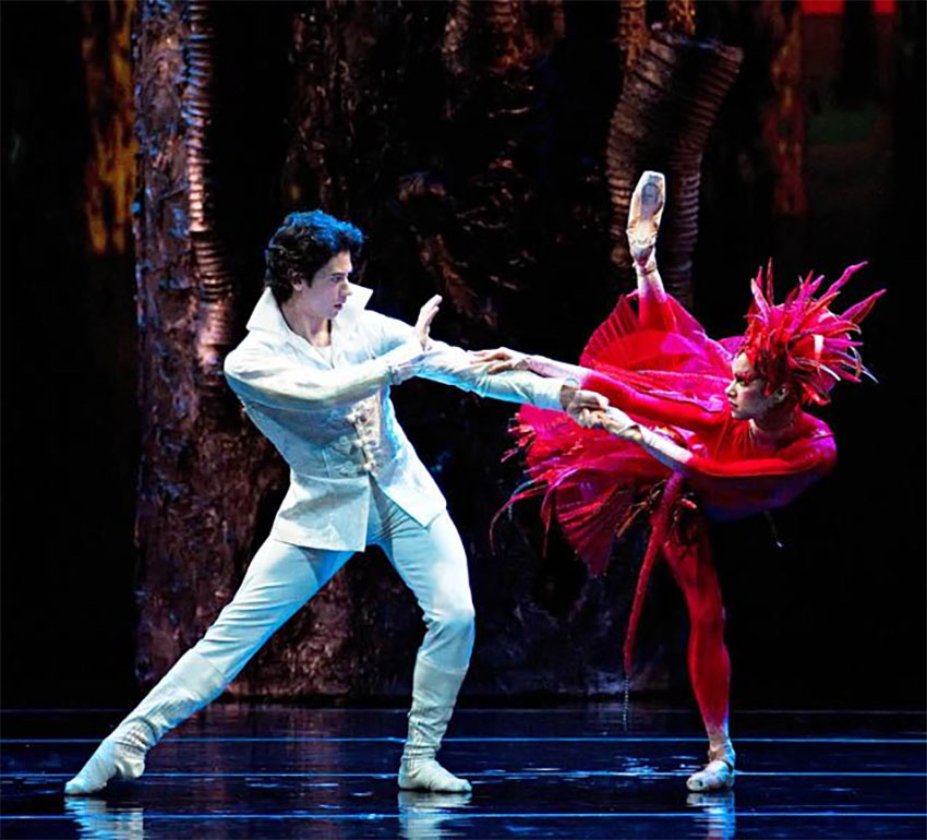 Herman Cornejo and Misty Copeland in American Ballet Theatre's 'Firebird.' Courtesy of the artists.
