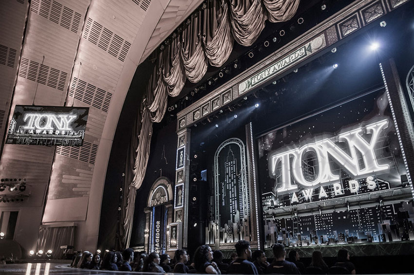 2017 Tony Awards. Courtesy of Stephanie Berger / Tony Awards.