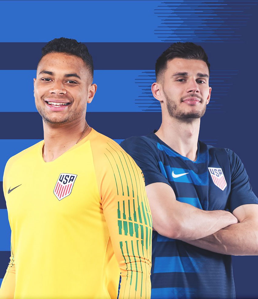 US Soccer's new USMNT stars Zack Steffen and Christian Pulisic to play in USA vs Bolivia. Courtesy of US Soccer.