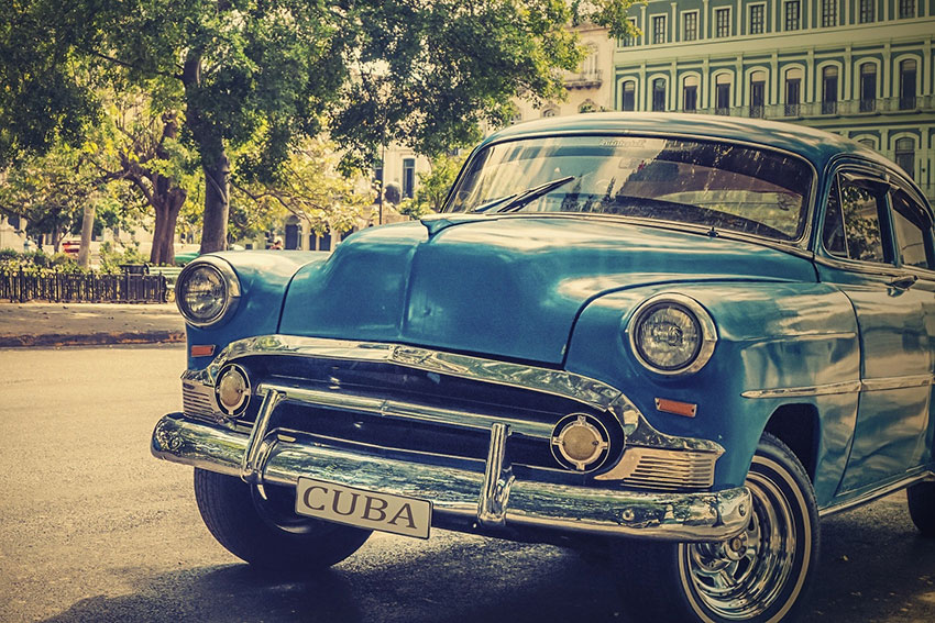 Classic car in Cuba