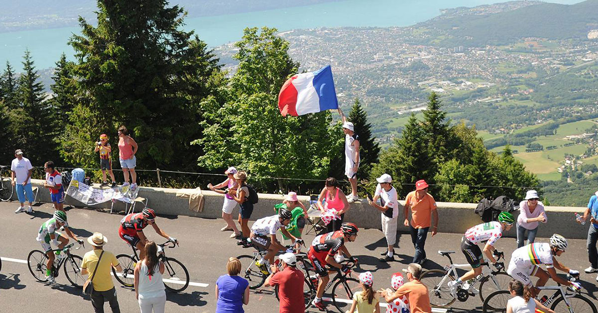 Tour de France 2018 Stage 10. Annesy >>> Le Grand-Bornand. Courtesy of the Amaury Sport Organization.