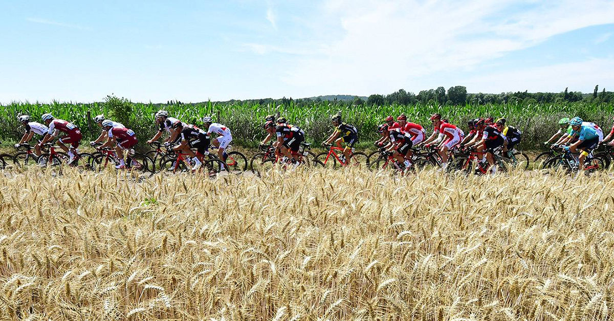 Tour de France 2018 Stage 7 Fourères > Chartres. Courtesy of the Amaury Sport Organization.