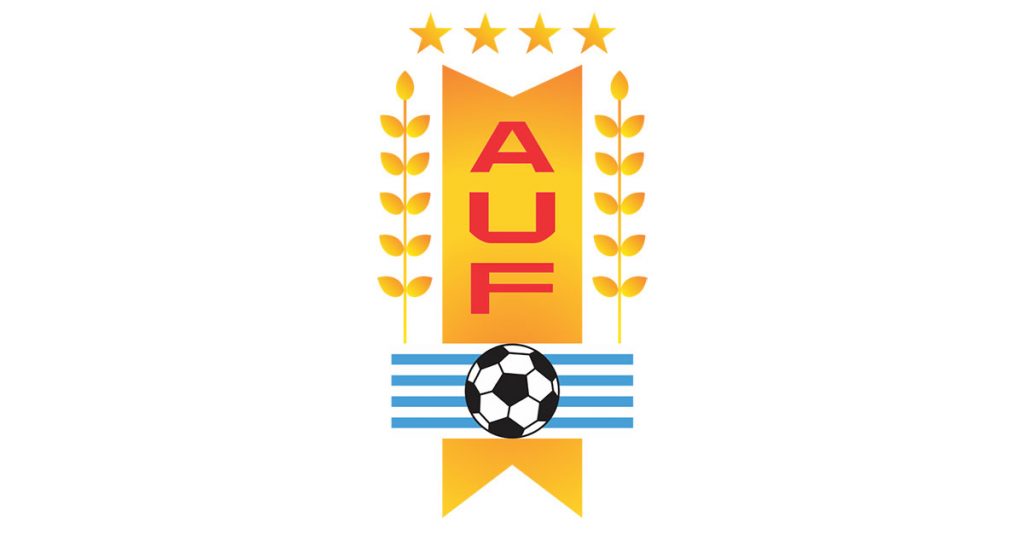 Uruguay national soccer team. Courtesy of Asociación Uruguaya de Fútbol.
