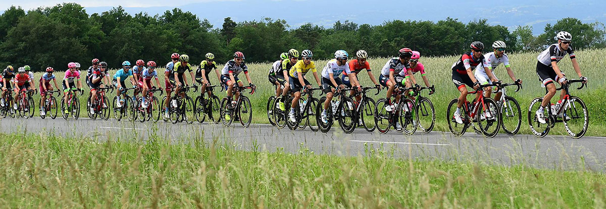 Tour de France 2018 Stage 2. Mouilleron-Saint-Germain > La Roche-Sur-Yon. Courtesy of the Amaury Sport Organization.