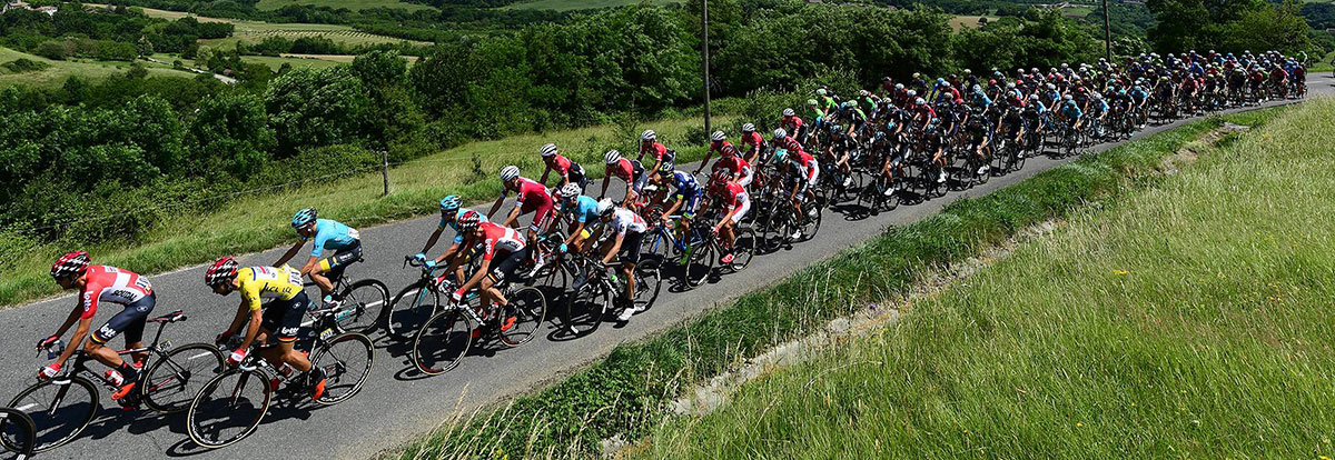 Tour de France 2018 Stage 20. Saint-Pée-Sur-Nivelle >>> Espelette. Courtesy of the Amaury Sport Organization.