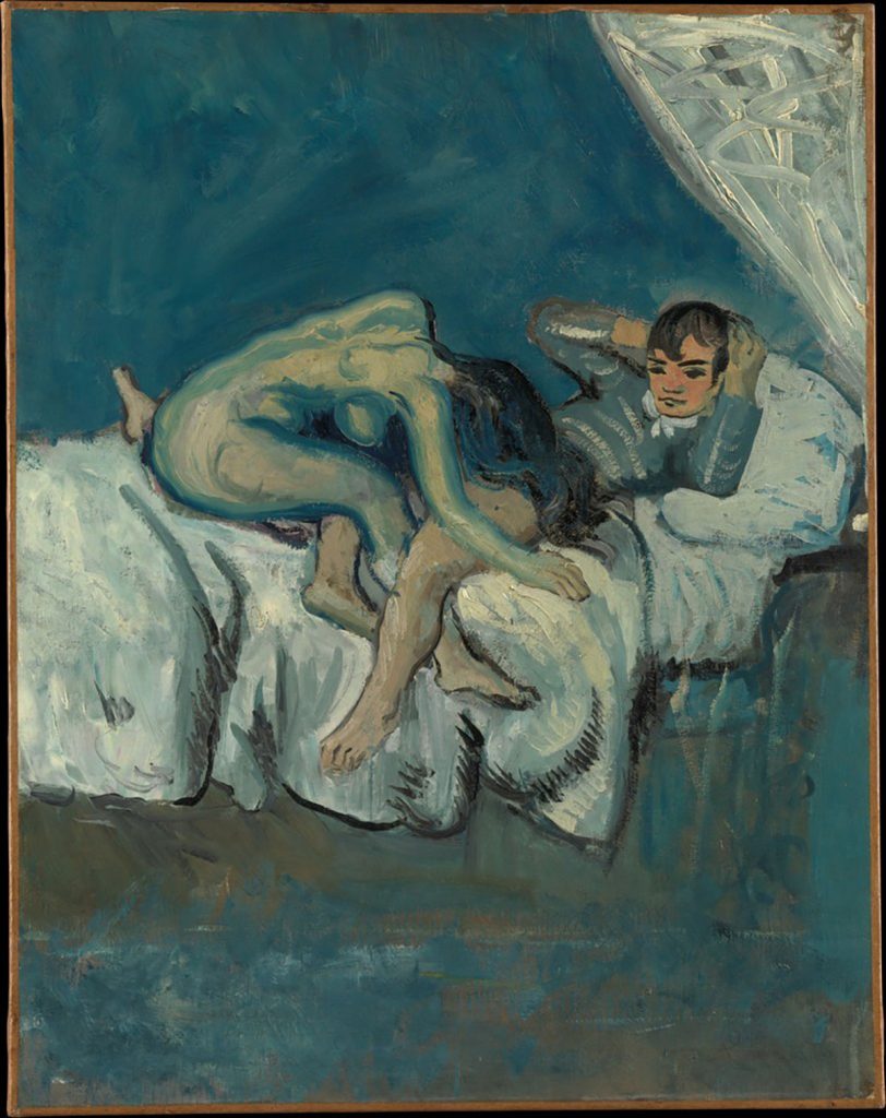 Pablo Picasso "La Doeceur" (1903). Courtesy of the Metropolitan Museum of Art.