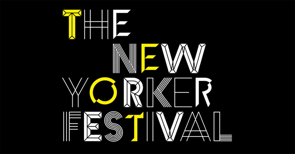 New Yorker Festival 2018. Courtesy of Condé Nast.