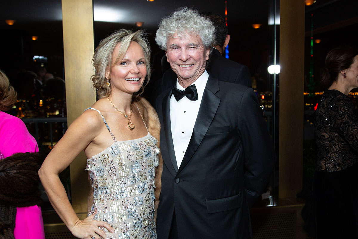 Monika McLennan and Tony Bechara at the Hadrian Gala. Courtesy Tiffany Sage / BFA / WMF