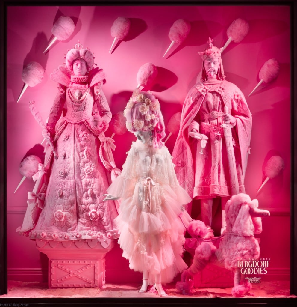 Bergdorf Goodman Holiday Windows 2018. Courtesy Rick Zehavi/Bergdorfs.