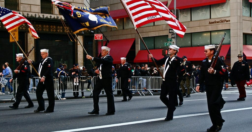 Veterans Day Parade NYC (Shiningcolors/Dreamstime)