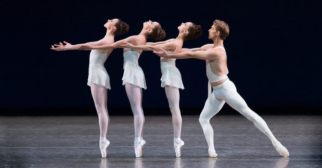 Balanchine's "Apollo" (1928). Courtesy Paul Kolnik / NYC Ballet.