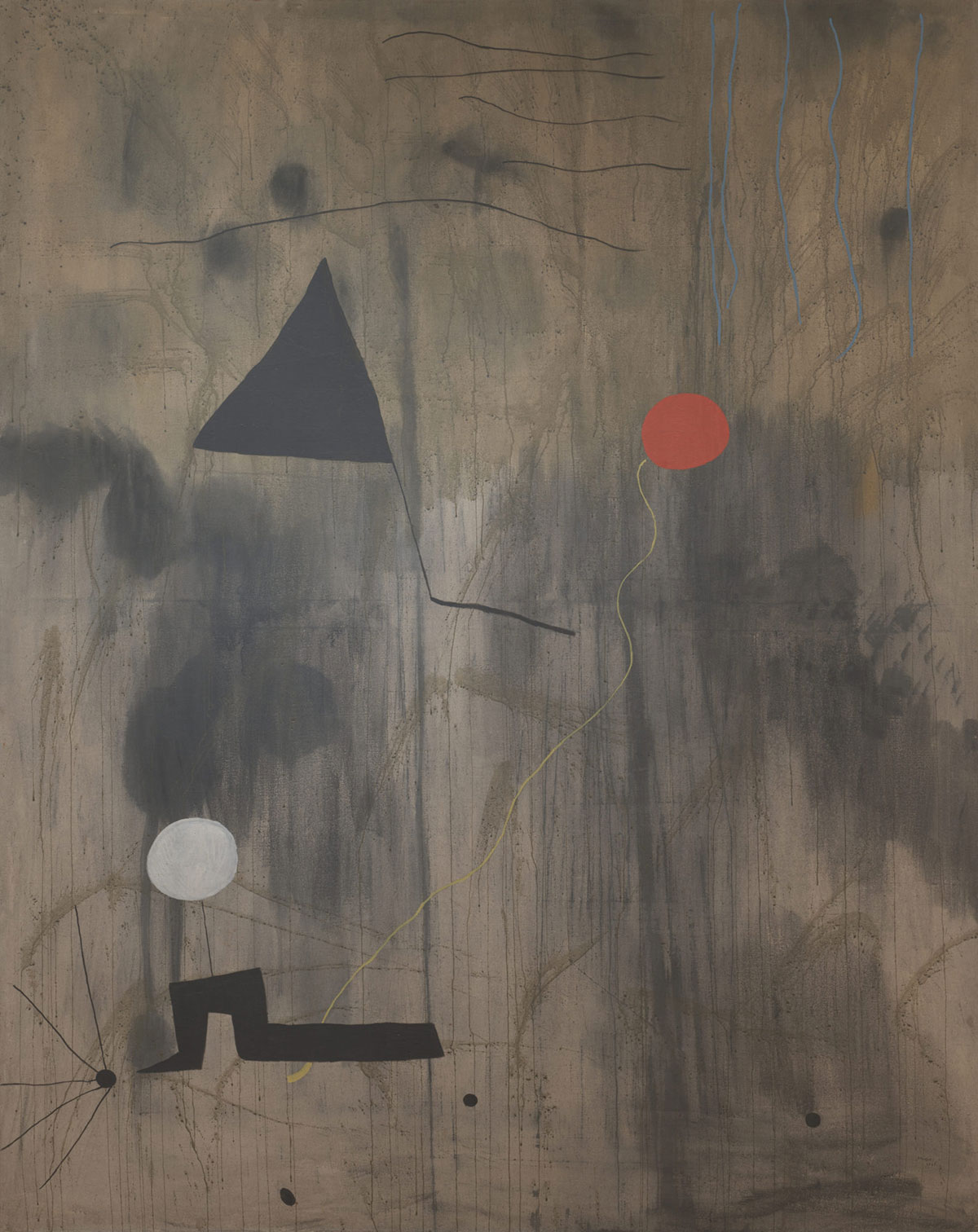 Joan Miró 'Birth of the World' (1925). Courtesy John Wronn / MoMA.