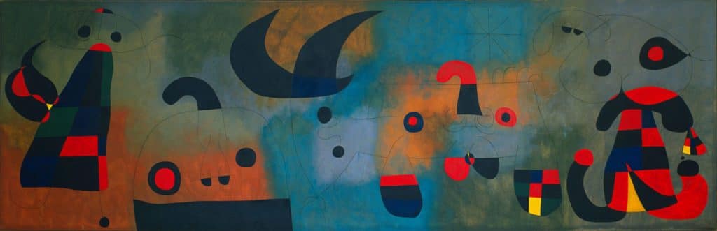 Joan Miró 'Mural Painting' (1950-51). Courtesy MoMA.