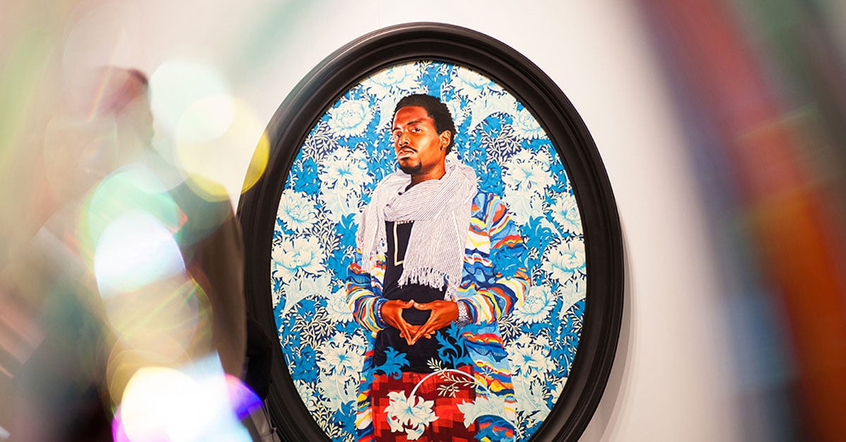 Sean Kelly by Kehinde Wiley. Courtesy The Armory Show.