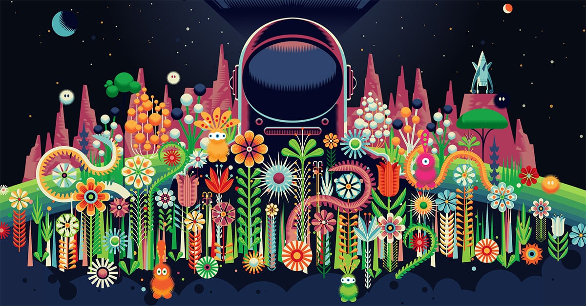Macy's Flower Show 2019 Journey to Paradisios. Courtesy Macys.
