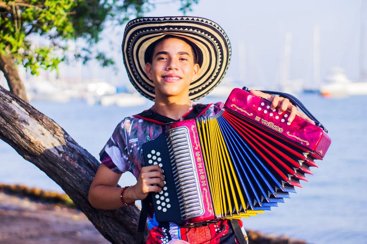 Alberto Aguilar "El Condor del Vallenato." Courtesy Centro Colombiano Internacional.